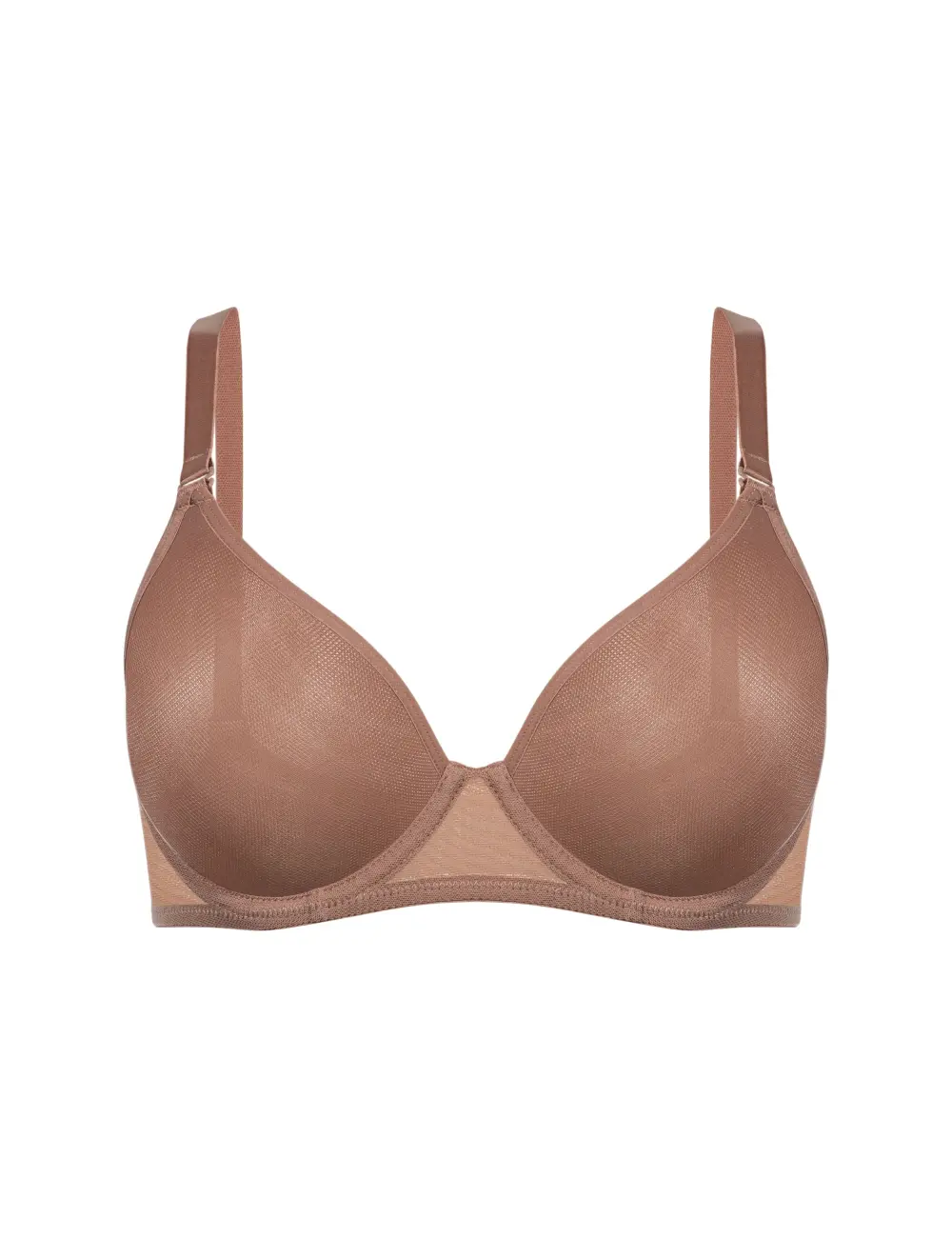 Biustonosz z miseczką spacer 208LC nude