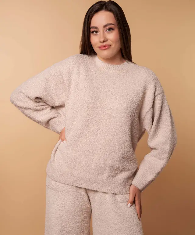 Sweter 002LW perła