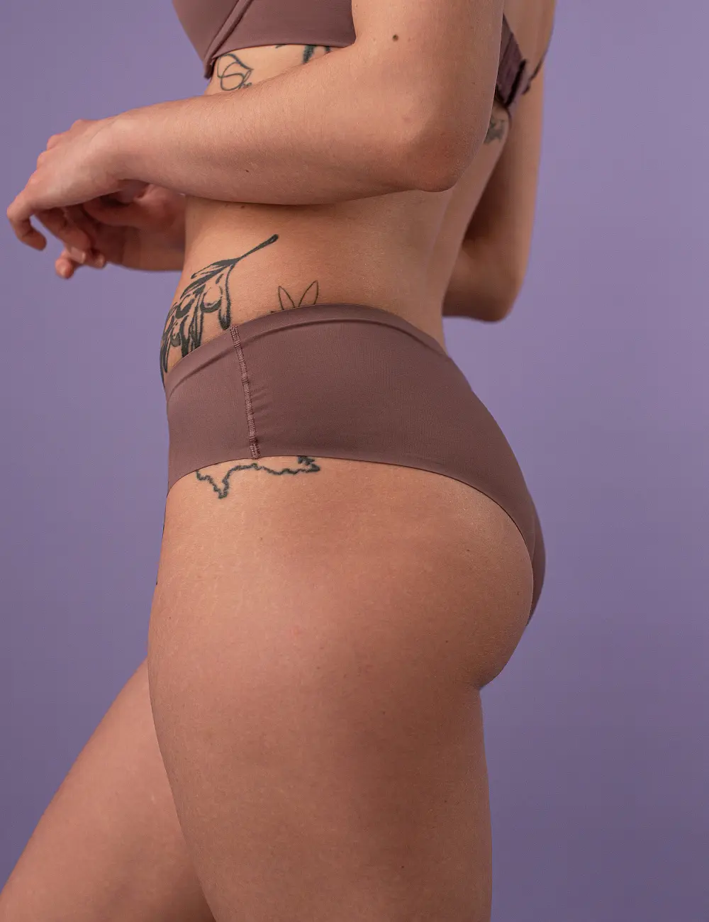 Majtki brief 003C winogrono