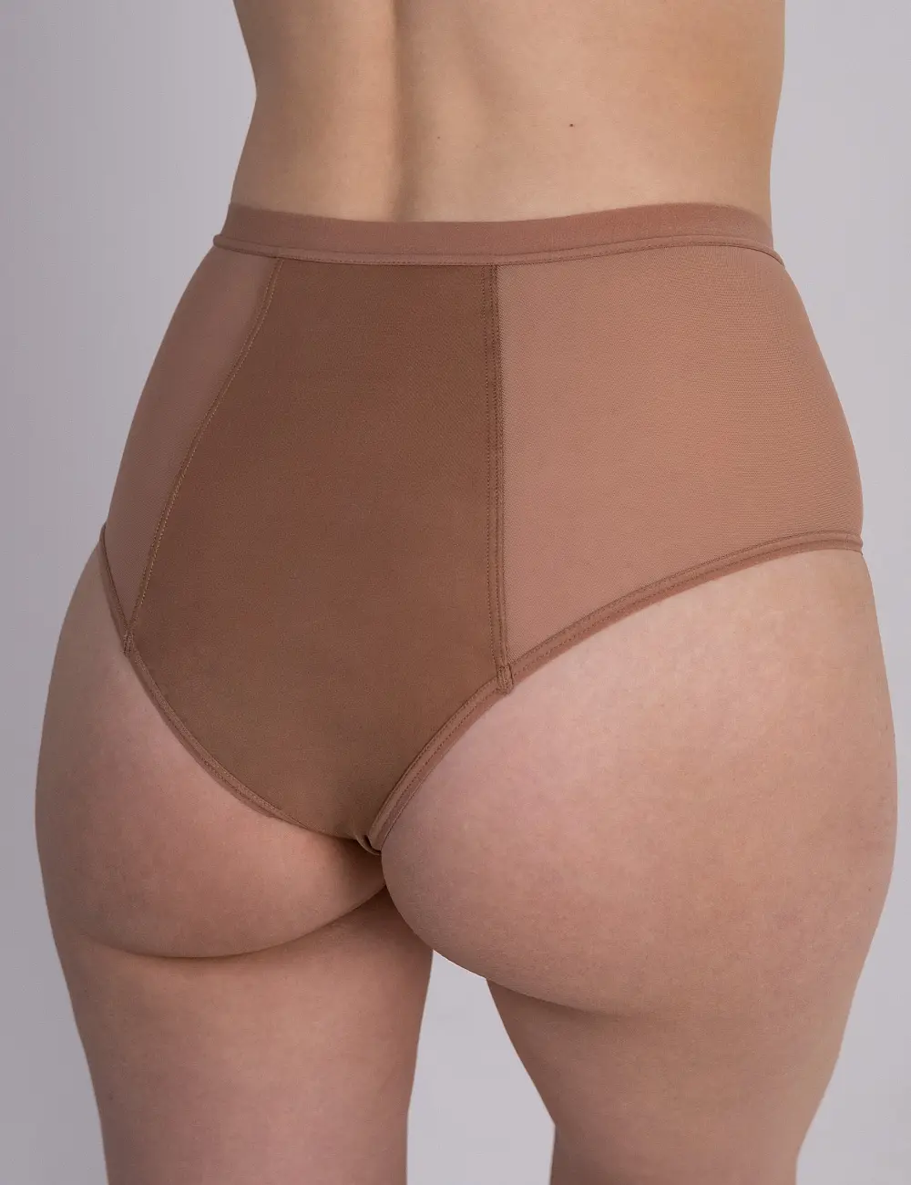 Majtki menstruacyjne figi z mikrofibry 202S nude
