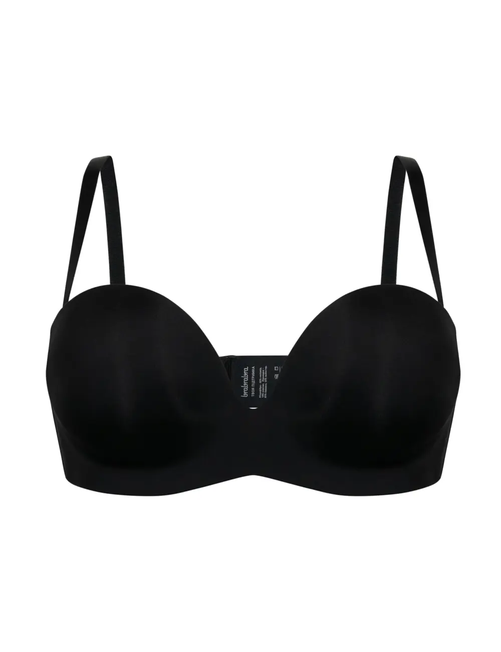 Biustonosz push-up 025C czarny