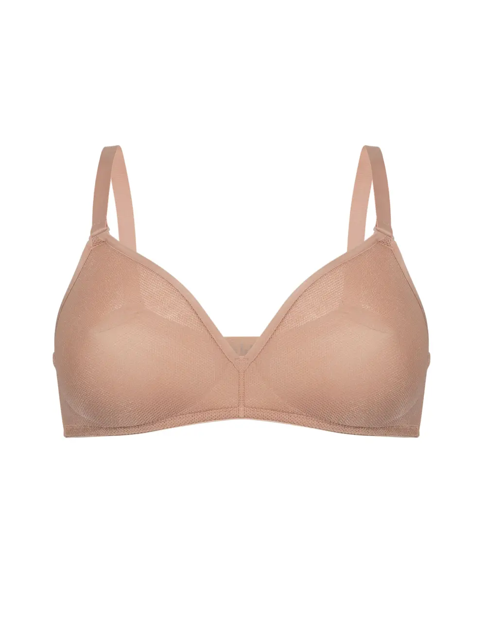 Biustonosz z miseczką spacer 115LC nude