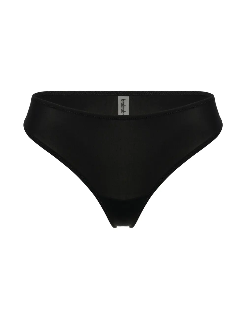 Majtki stringi 002EK czarne