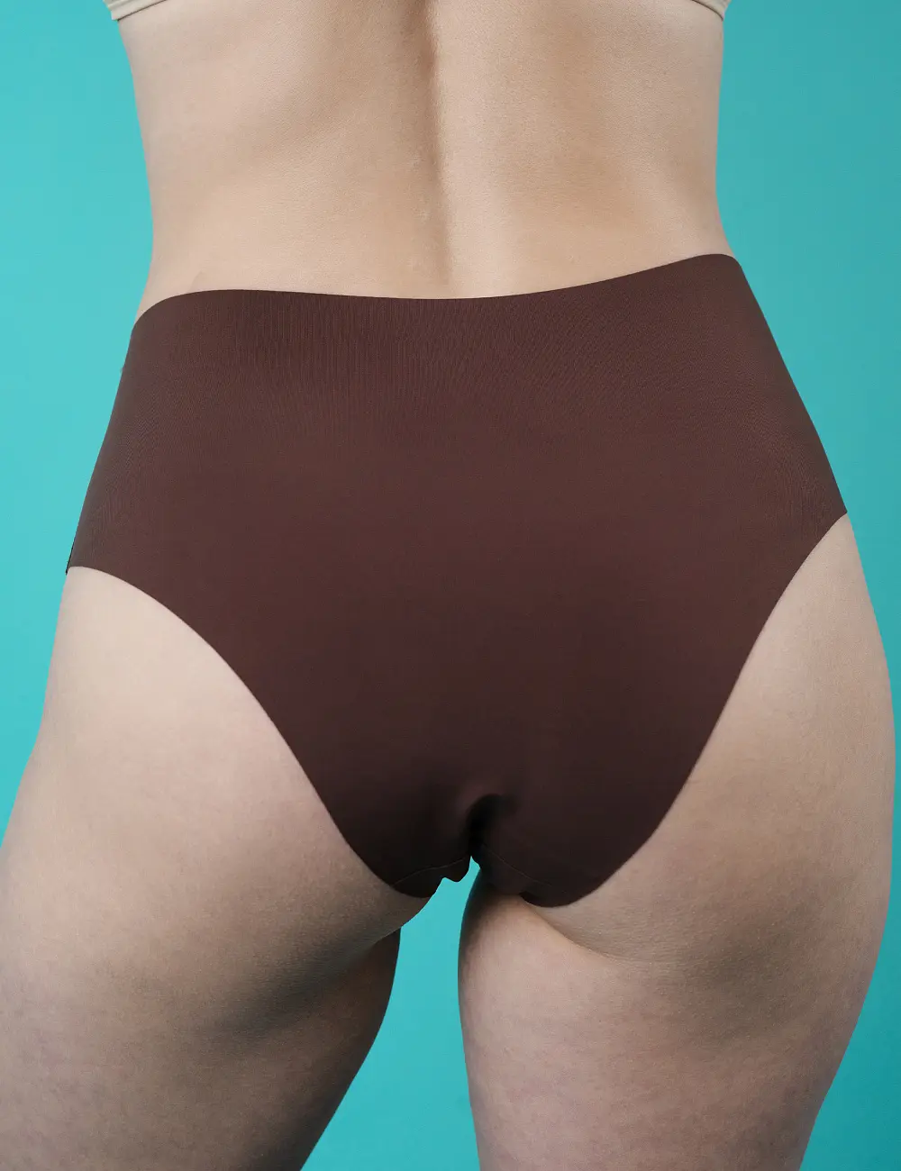 Majtki figi wysokie 101FN (3 szt) czarny/taupe/ciemny nude