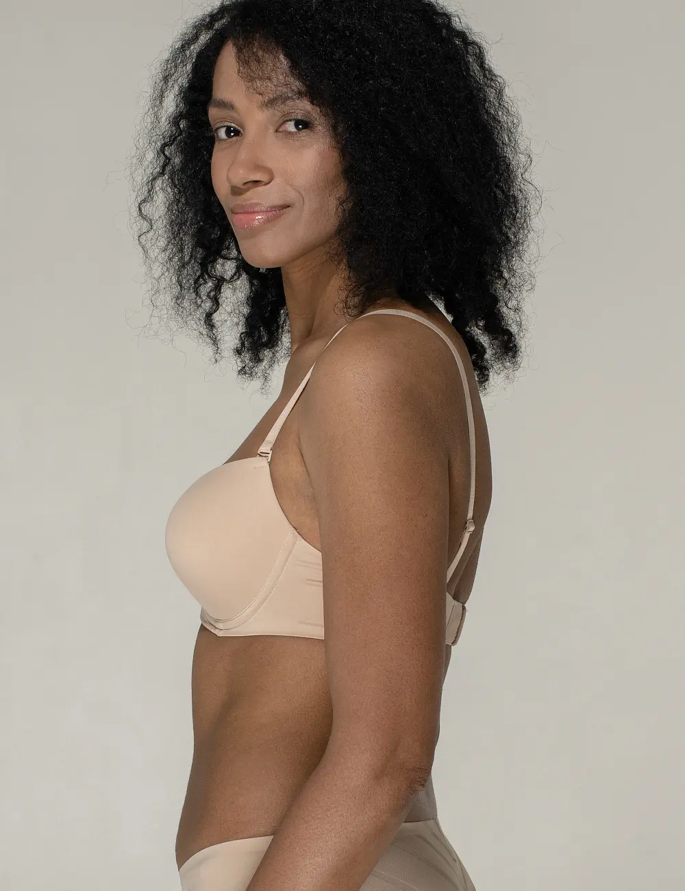 Biustonosz push-up 076C nude