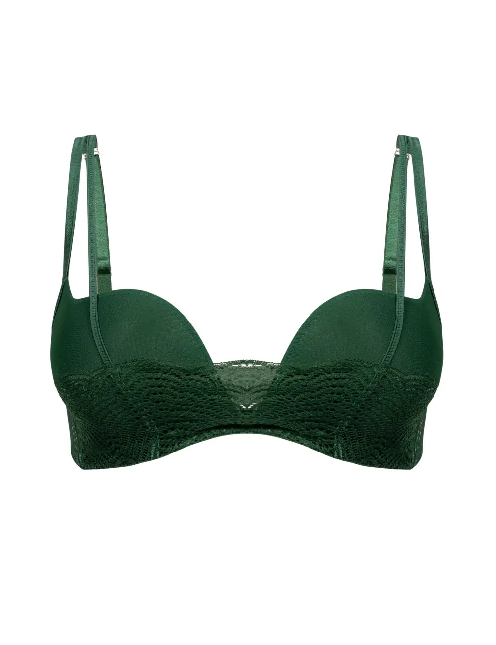 Biustonosz push-up 067MW zielony