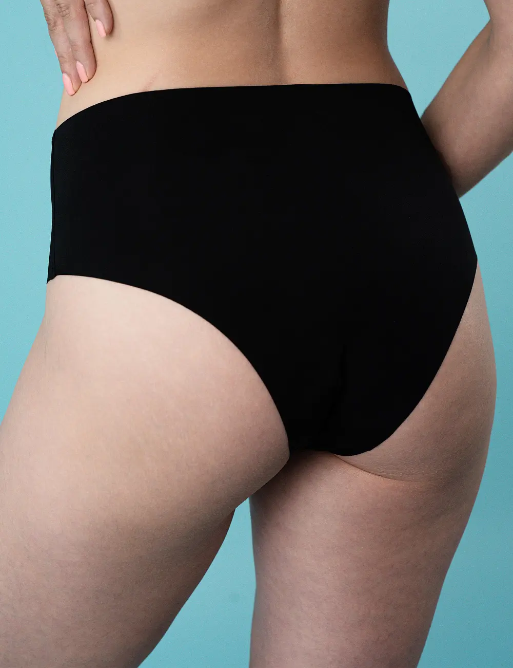 Majtki figi wysokie 101FN (3 szt) czarny/taupe/ciemny nude