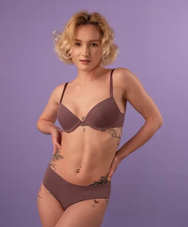 Majtki brief 003C winogrono
