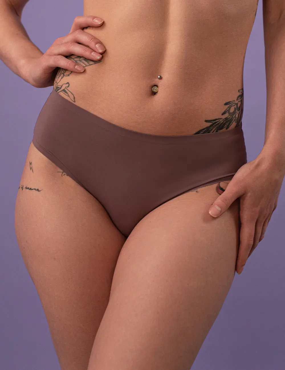 Majtki brief 003C winogrono