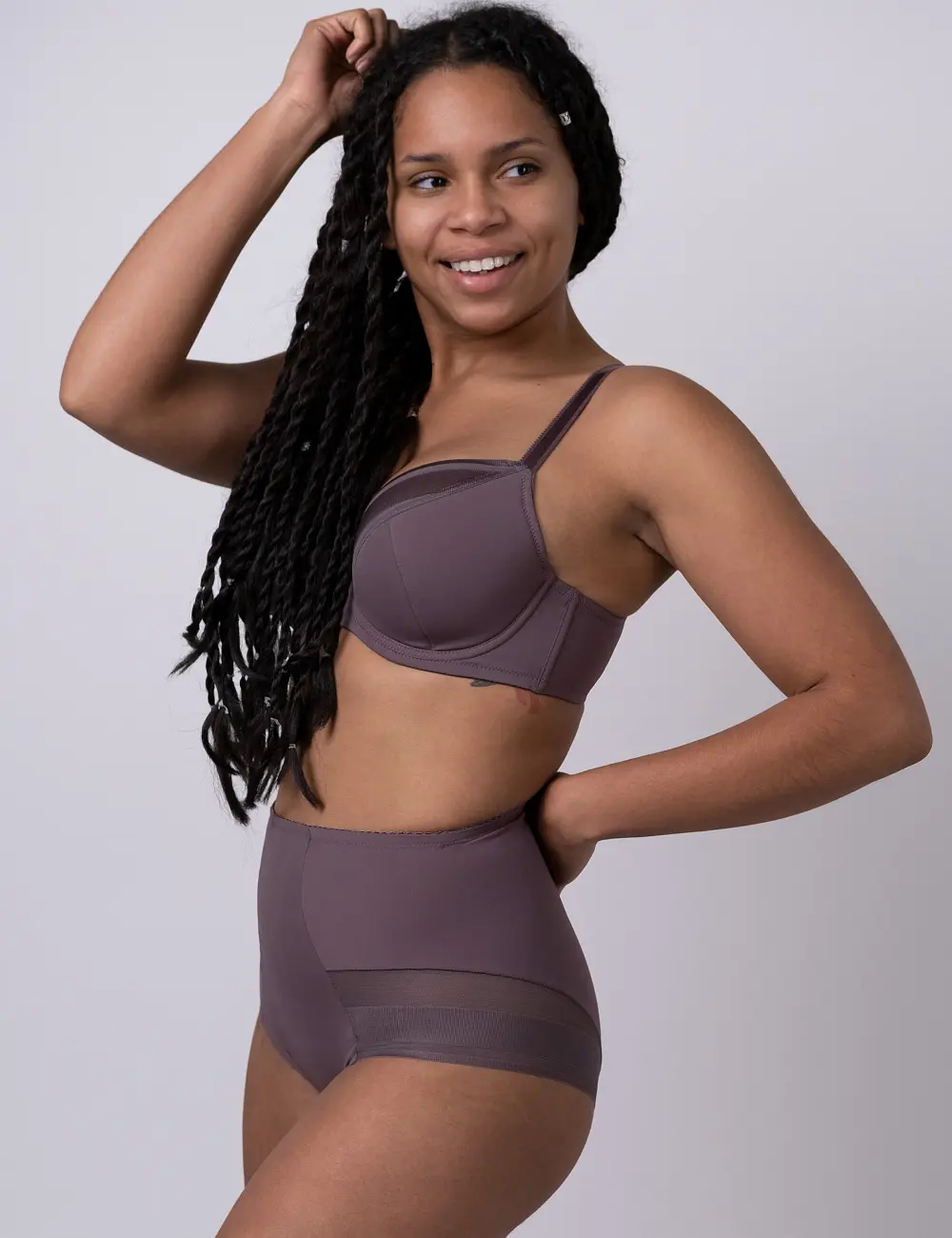 Majtki figi 034C taupe