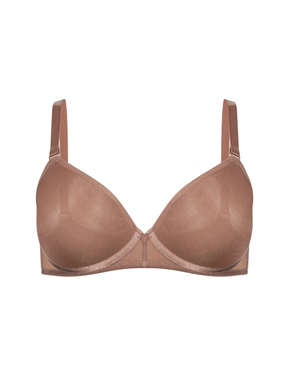 Biustonosz z miseczką spacer 215LC nude