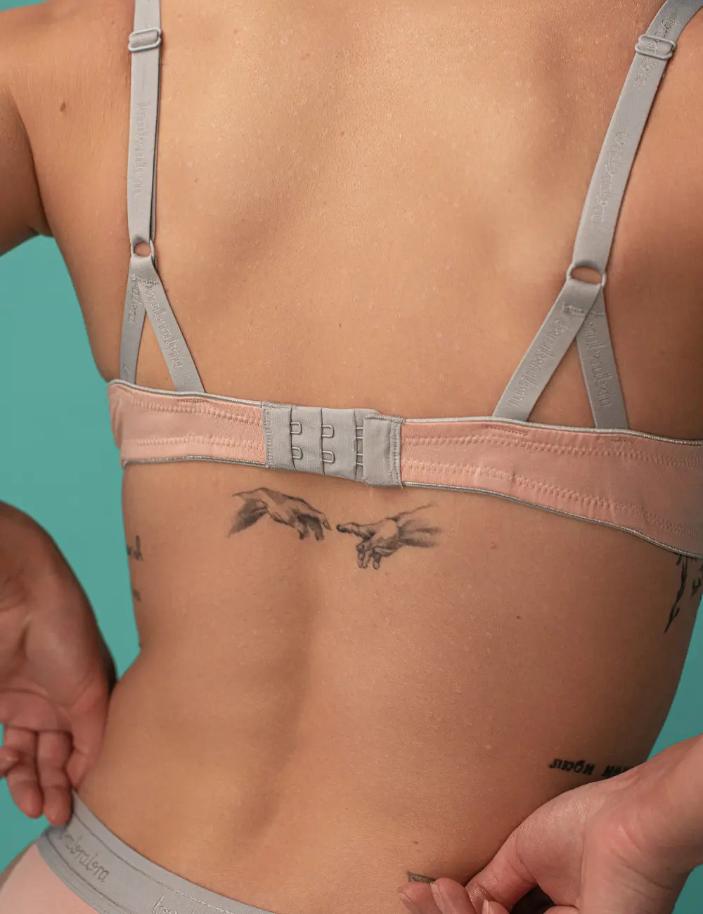 Biustonosz push-up 076S pudrowy