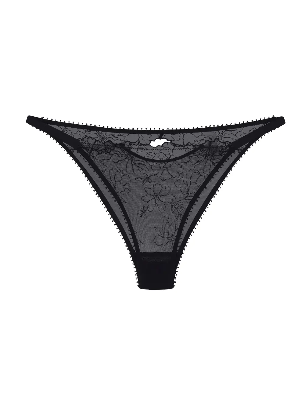 Majtki tanga 005SR czarne