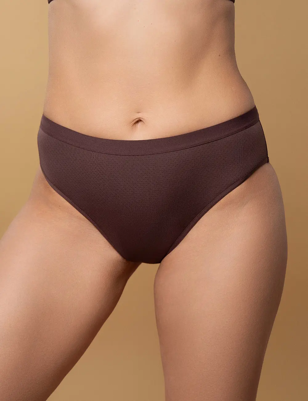 Majtki figi menstruacyjne 001ST mokka