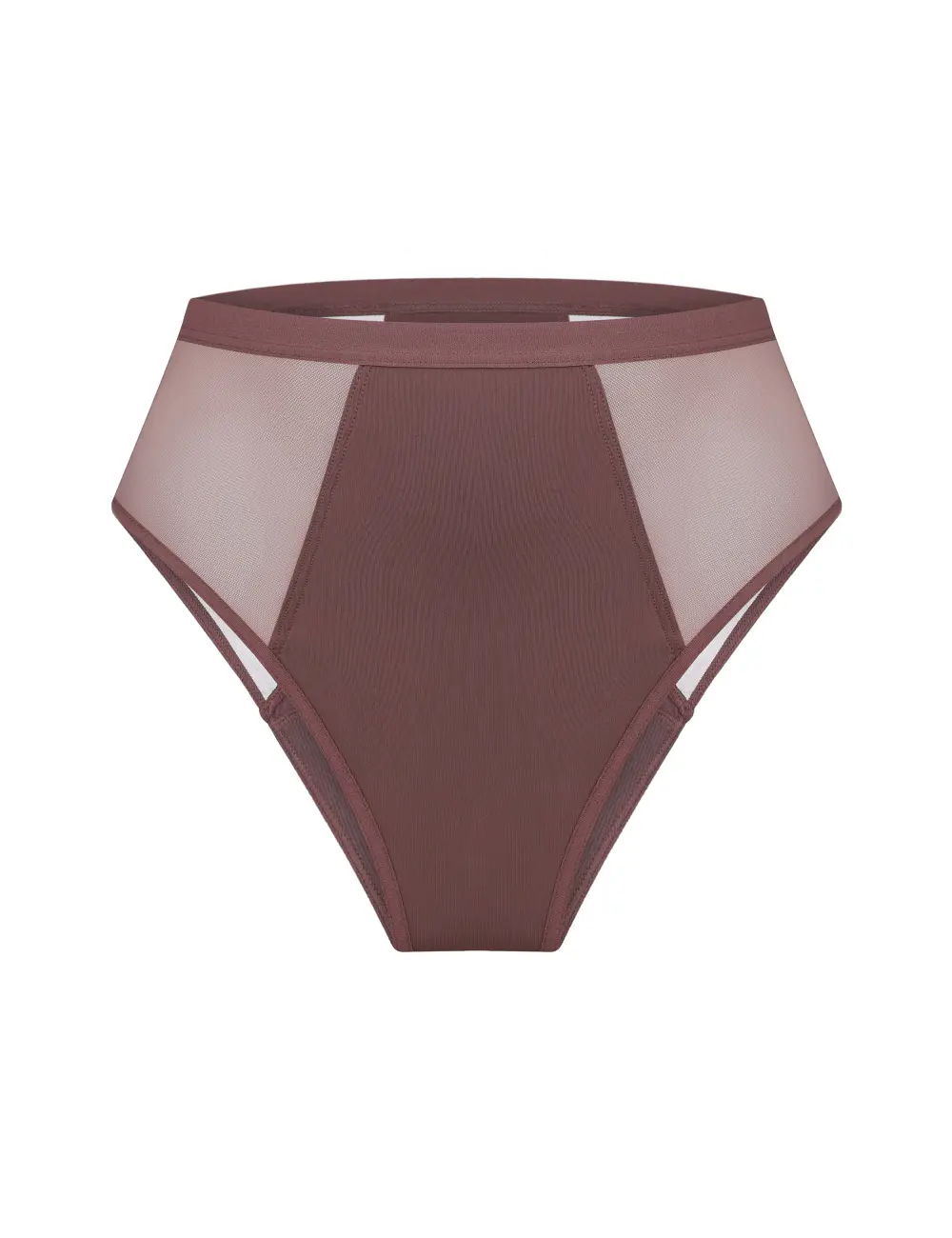 Majtki figi wysokie menstruacyjne 201ST mokka