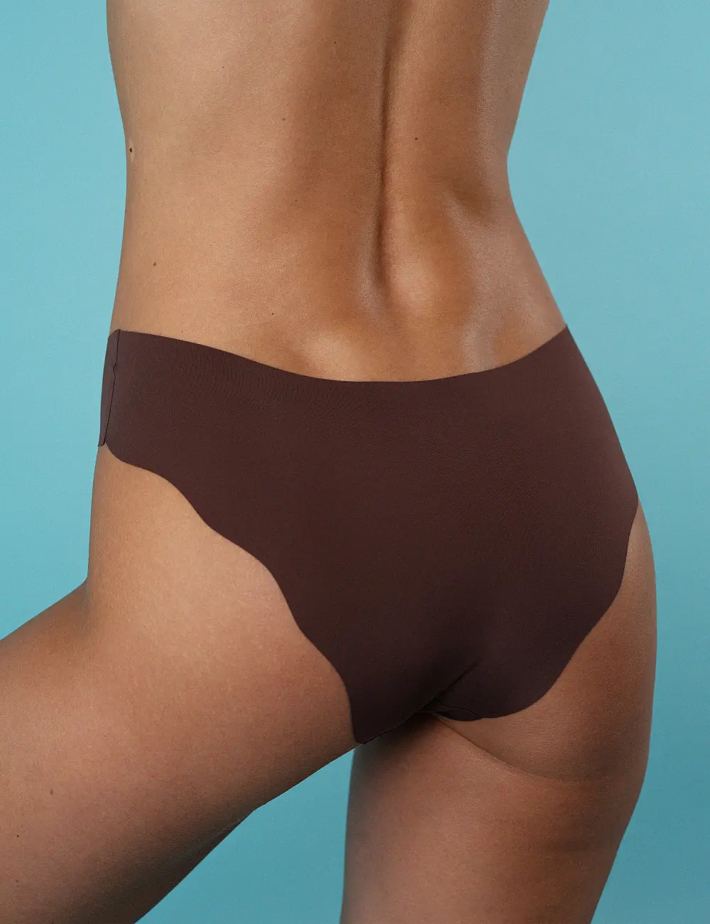 Majtki figi 011FN (3 szt) czarny/taupe/ciemny nude