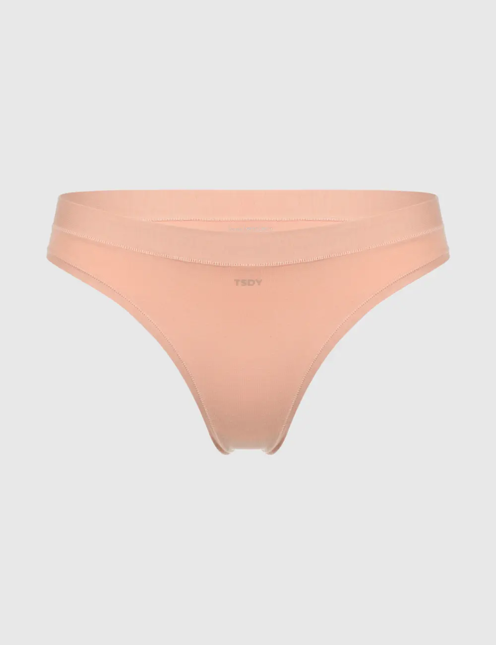 Majtki stringi 002DE krem