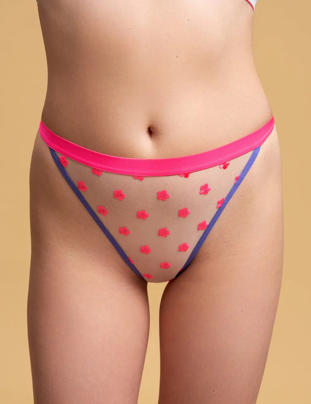 Majtki tanga 005FX mięta