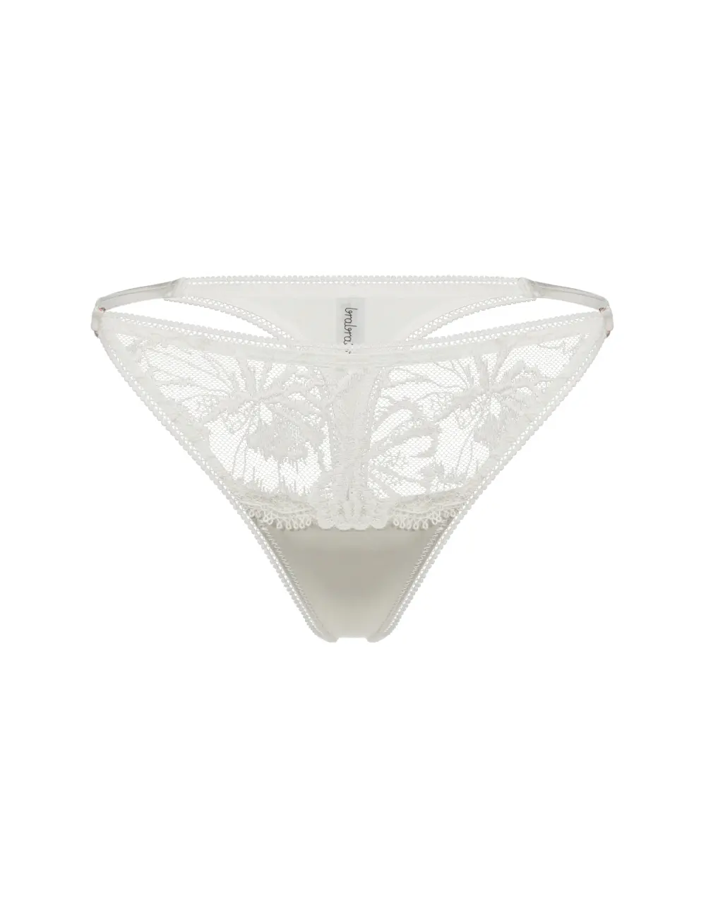 Majtki stringi 002LT wanilia