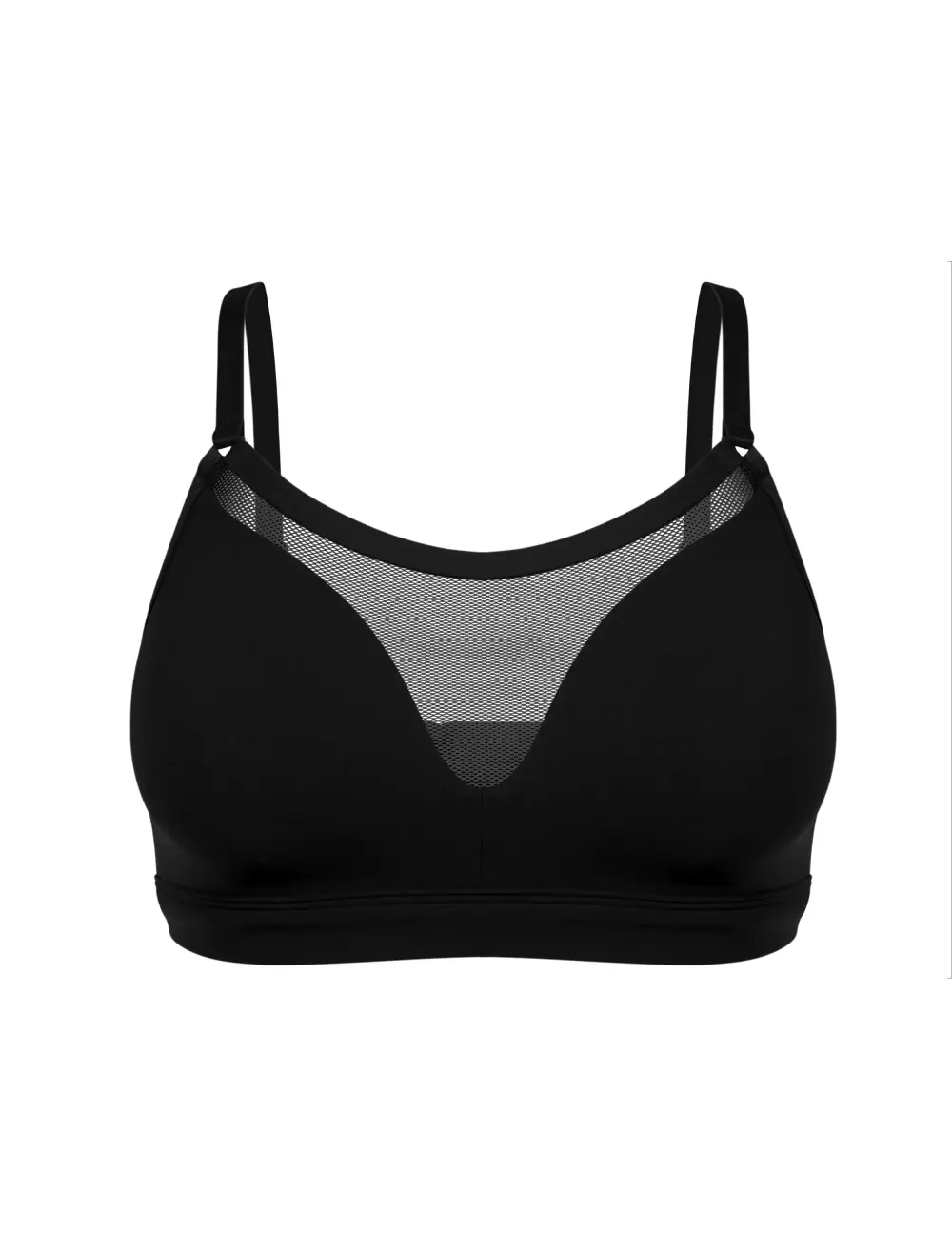 Biustonosz z formowaną miseczką 415UP czarny