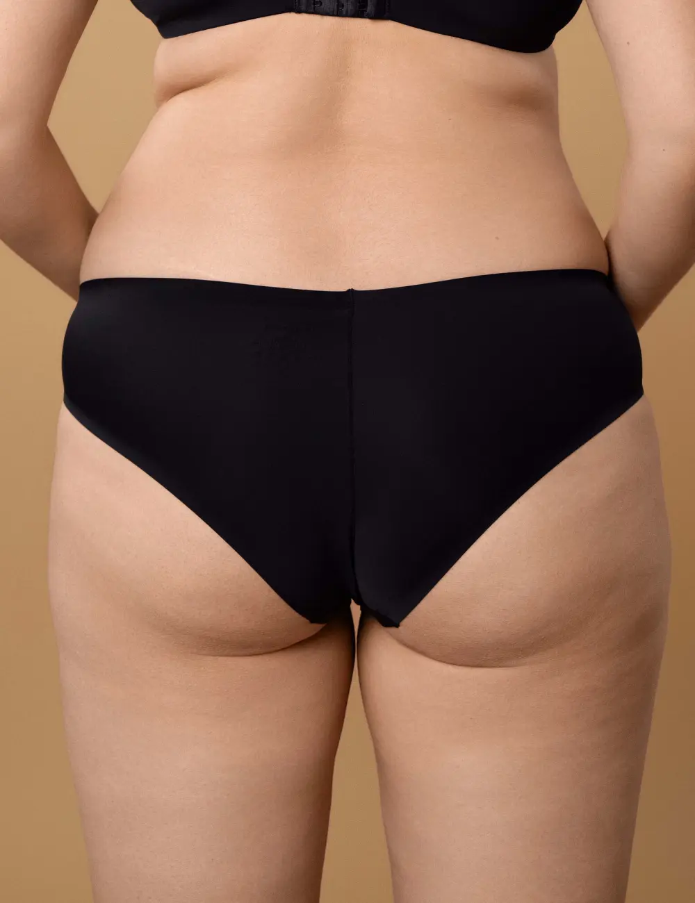 Majtki brief 003CP czarne