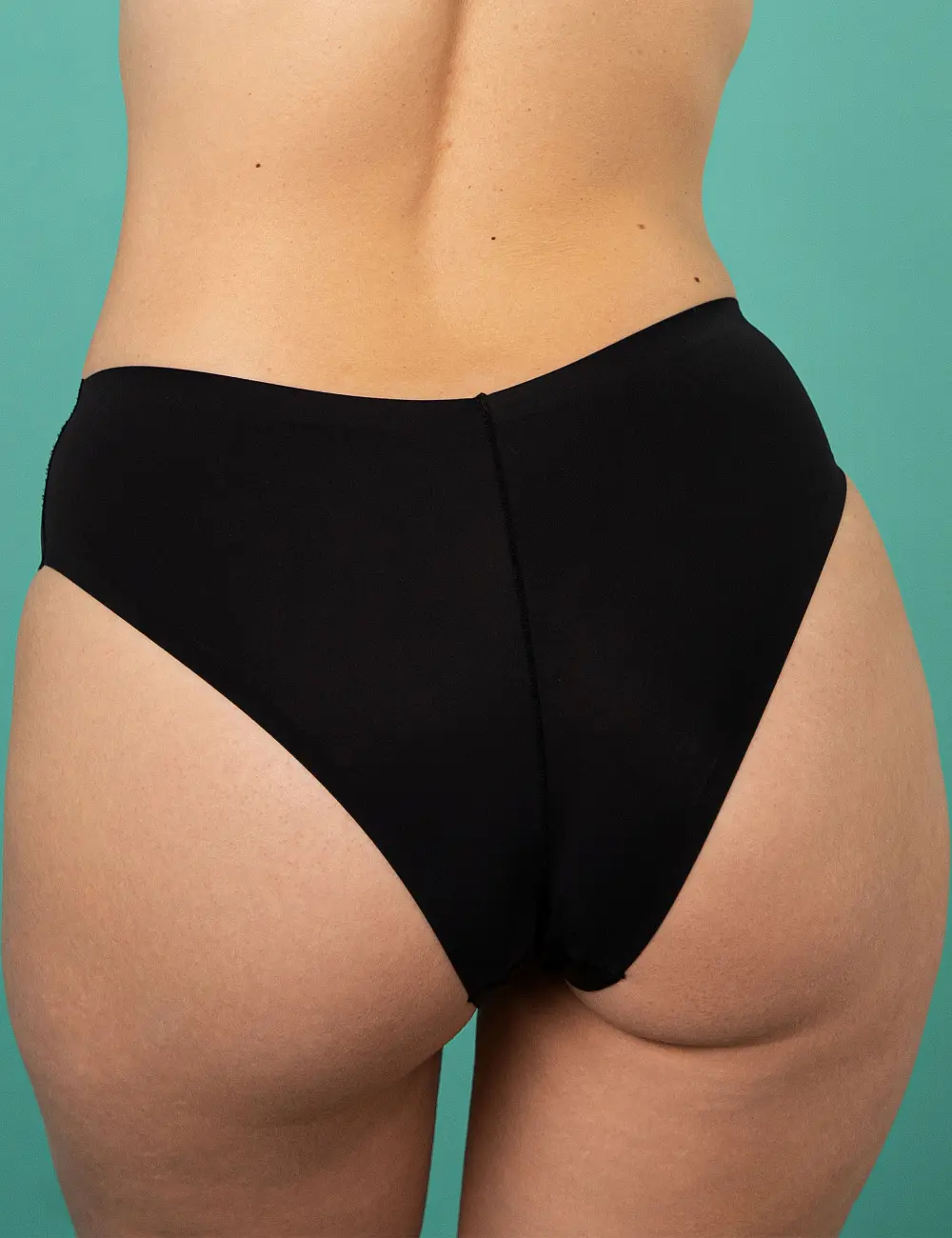 Majtki brief 003CP czarne