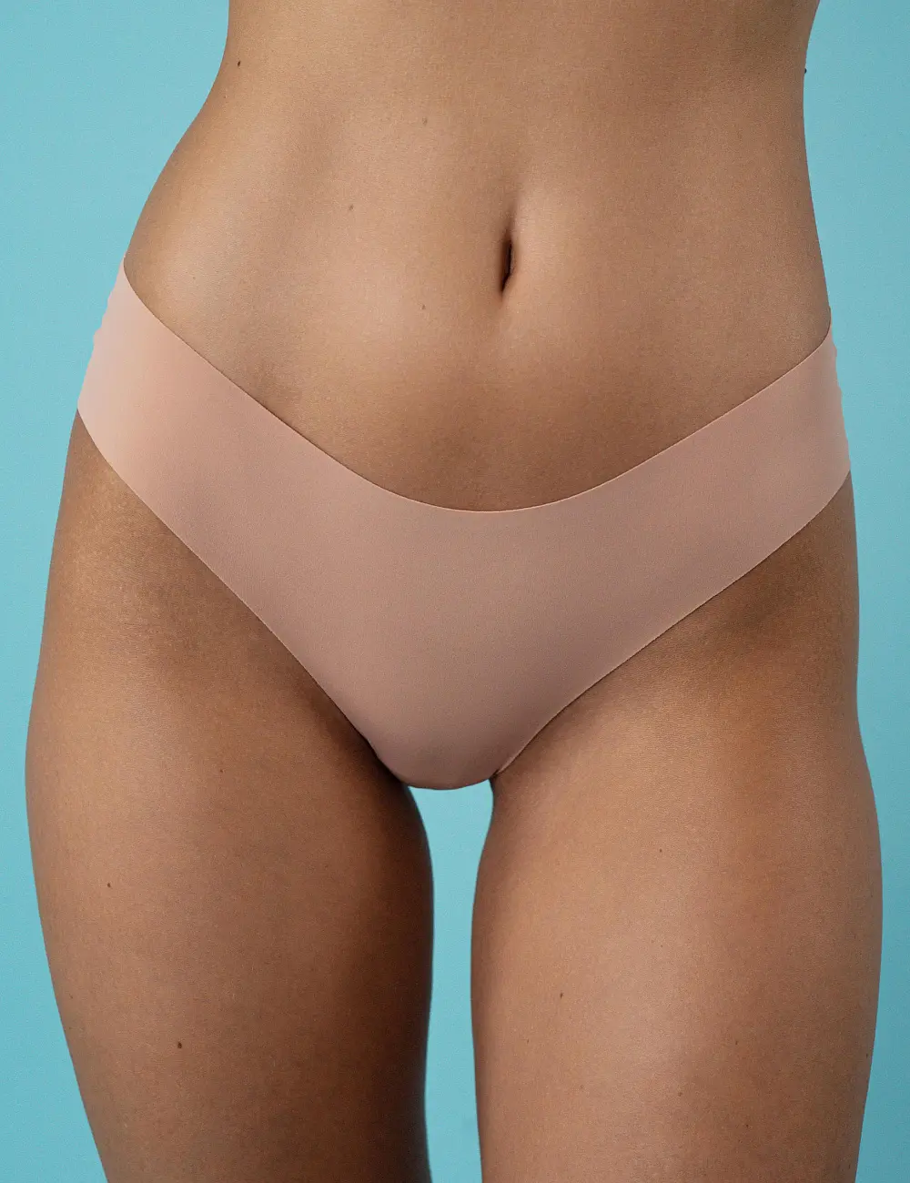 Majtki figi 011FN (3 szt) czarny/taupe/ciemny nude