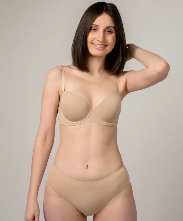 Majtki brief 004C nudowe