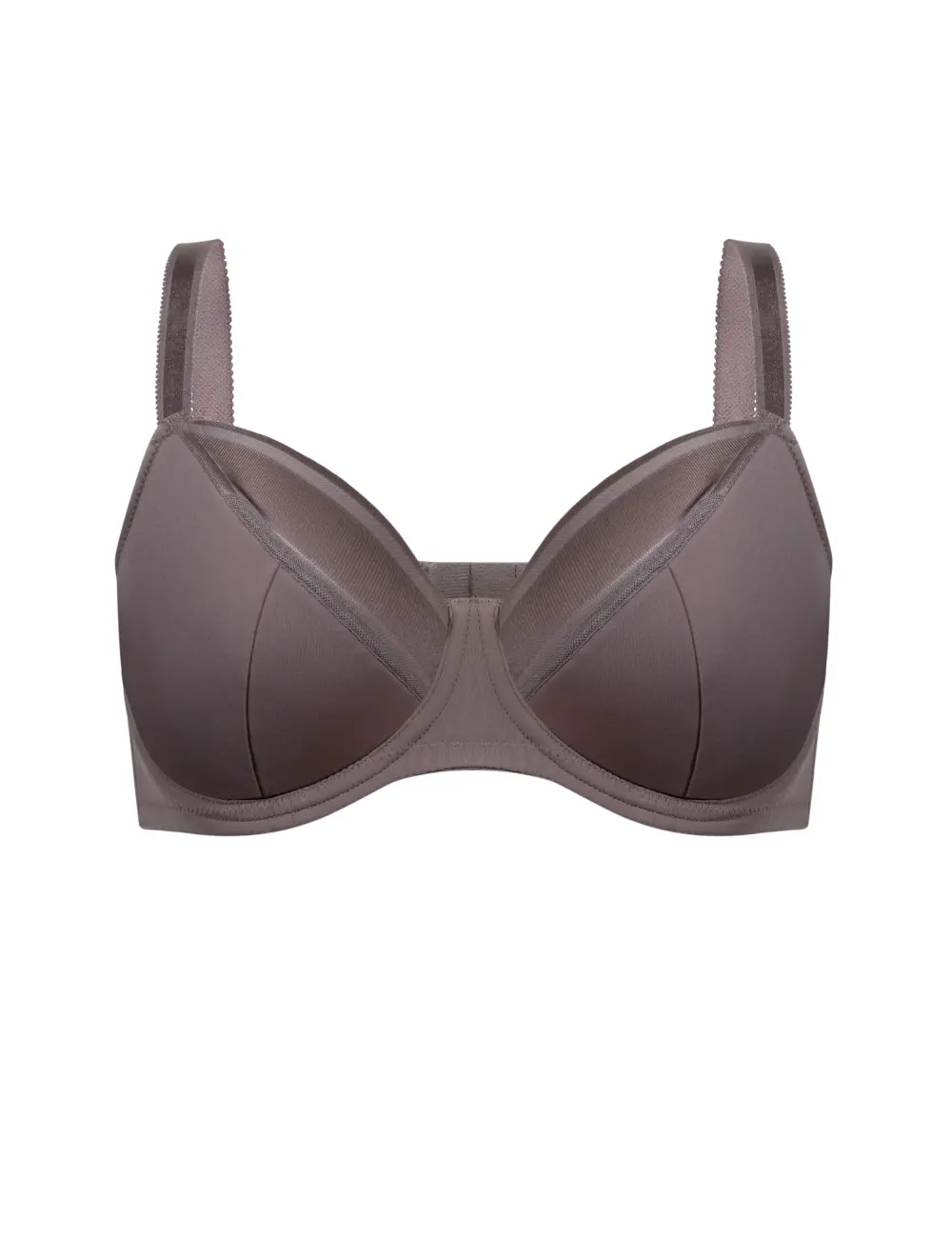 Biustonosz z półpodwojoną miseczką 052C taupe